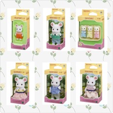 SF Marshmallow Mouse Family Set (SFHK Set)
